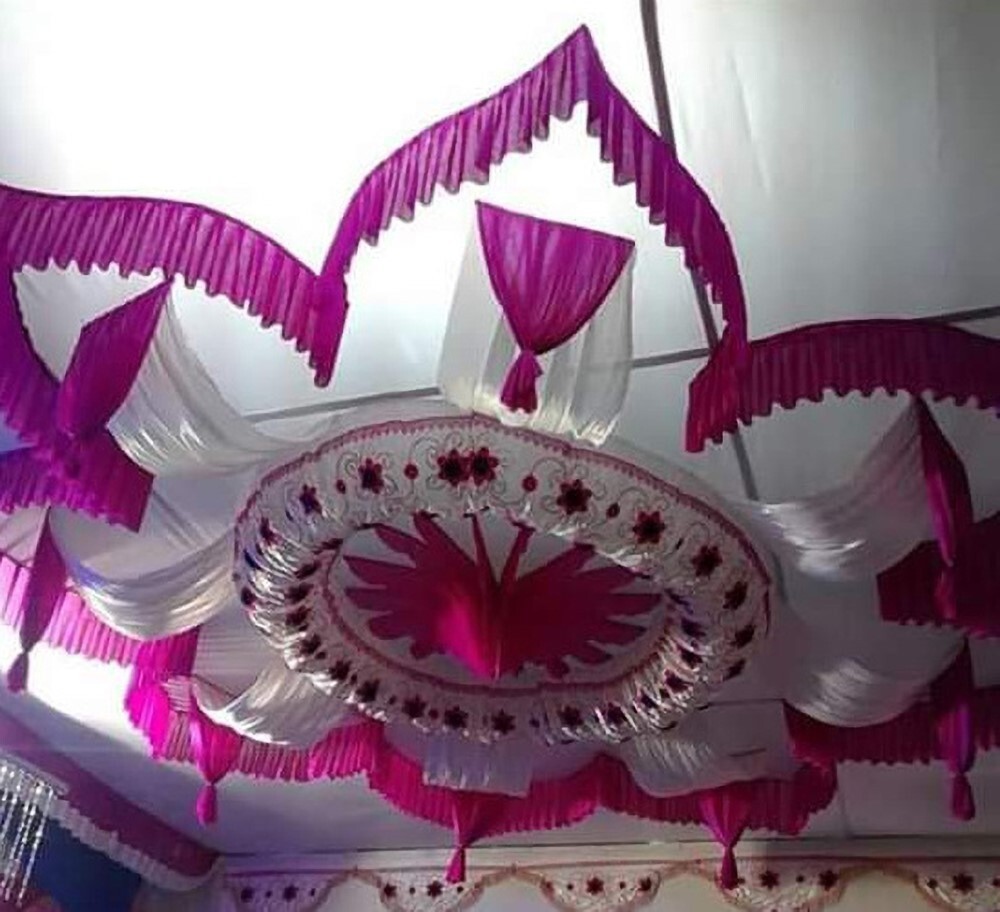 ceiling decoration for marriage hall