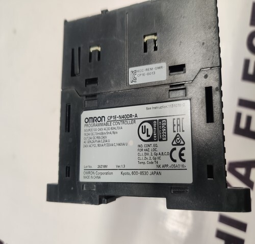 OMRON CP1E-N40DR-A PROGRAMMABLE CONTROLLER