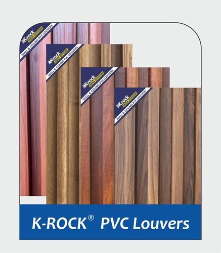 K Rock Pvc Louvers Mm At Best Price In Vadodara Brahmani Enterprise