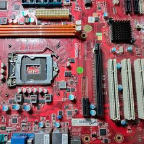 Red Industrial Grade Motherboard Advantech