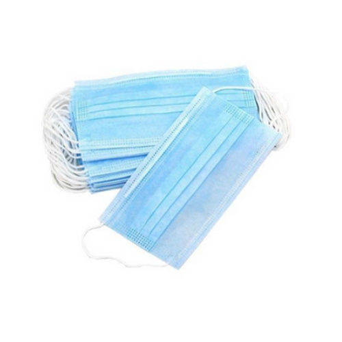 3 Ply Disposable Face Mask - High Filtration Non-Woven Fabric, Comfortable Fit for All-Day Use