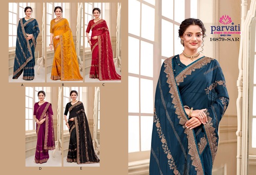 Women Organza Saree -2