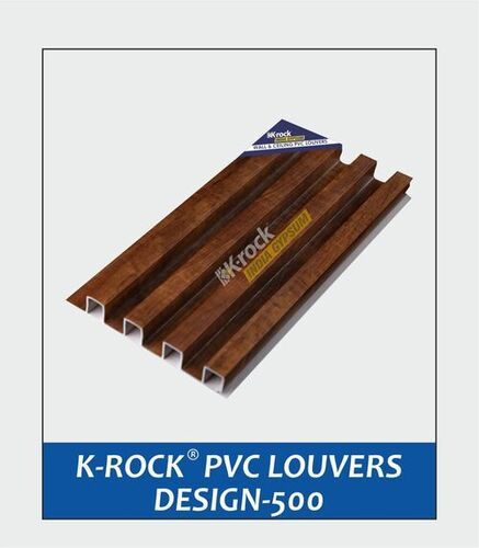 K-Rock PVC Louvers Design 500