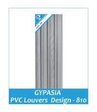 Gypasia Pvc Louvers Design 810 - Thickness: 24mm, Dimensions: 6.5 Inch X 9.5 Feet | Versatile Louvers For Stylish Ventilation And Light Control