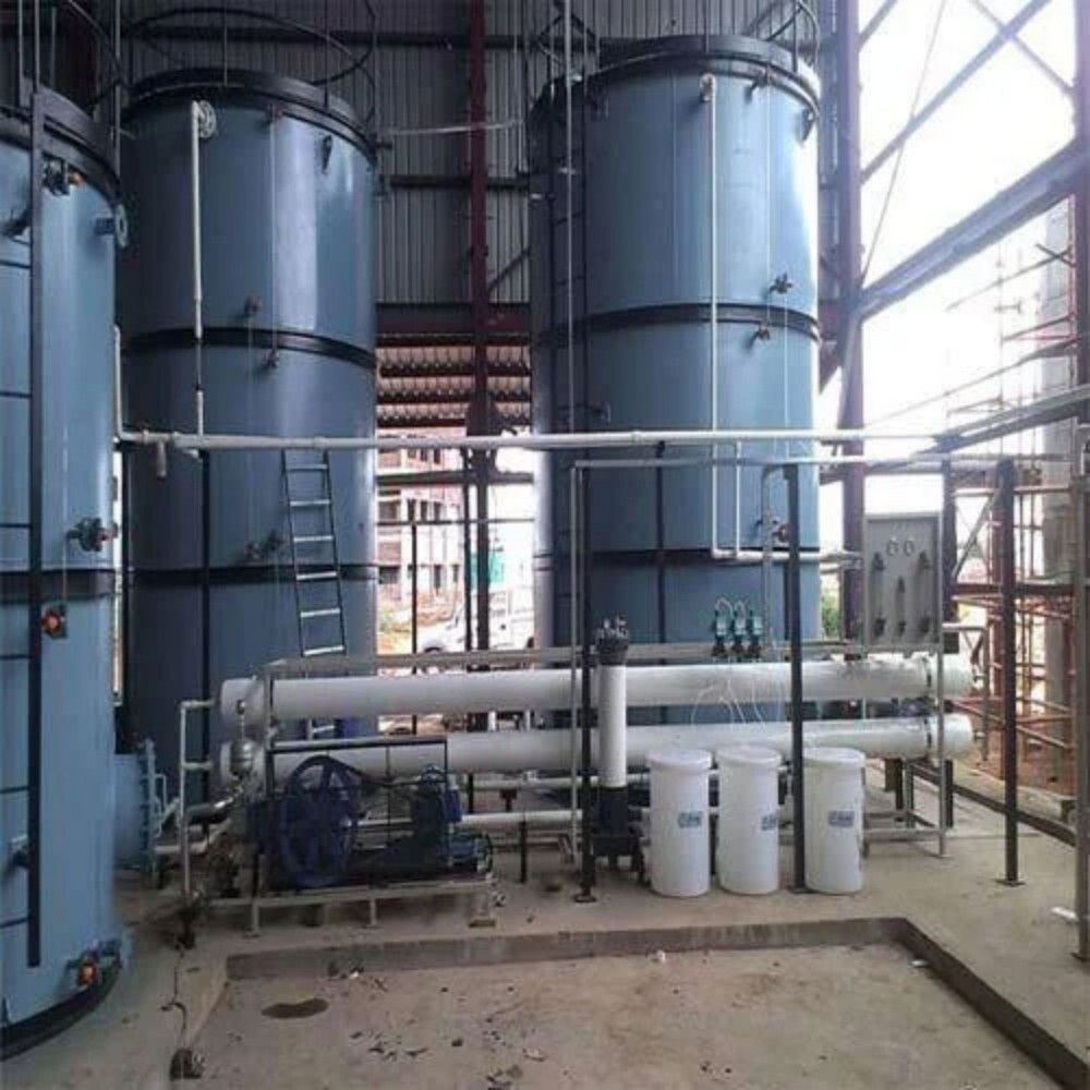 Industrial Zero Liquid Discharge Plant - Mild Steel, Semi-Automatic System | 100% Purity Level, Electric Drive