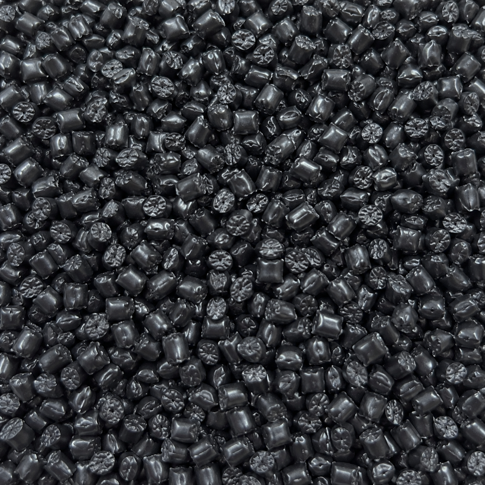 PPCP BLACK GRANULES - Grade A, Black Color | Easy Weldability, Good Thermoforming, High Corrosion Resistance, Low Moisture Absorption, Good Abrasion Resistance, High Strength