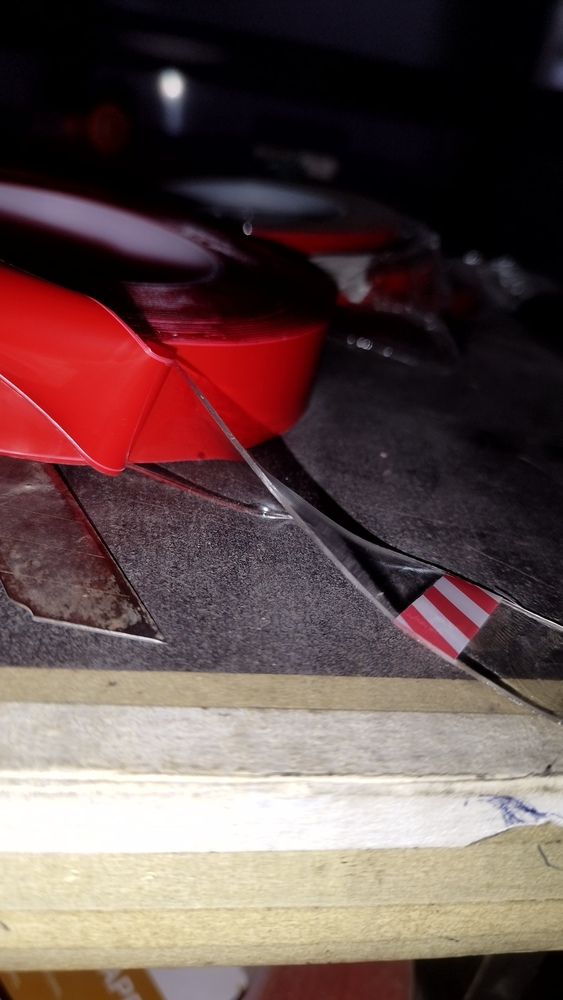 Red And Transparent Acrylic Vhb Tape