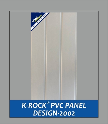 K-rock PVC Panel Two Groove Design 2002