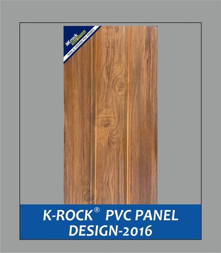 K-rock PVC Panel Two Groove Design 2016