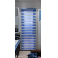 Black Zebra Blind - Pattern: Horizontal