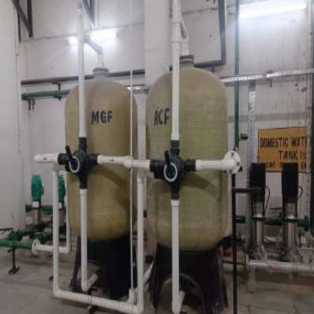MGF And ACF Filter Plant - Mild Steel Construction, Variable Membrane Sizes | Semi-Automatic Operation, Advanced Technology, Warranty Included