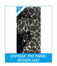 Gypasia Pvc Panel Hot Stemping Design 1007 - Color: Black