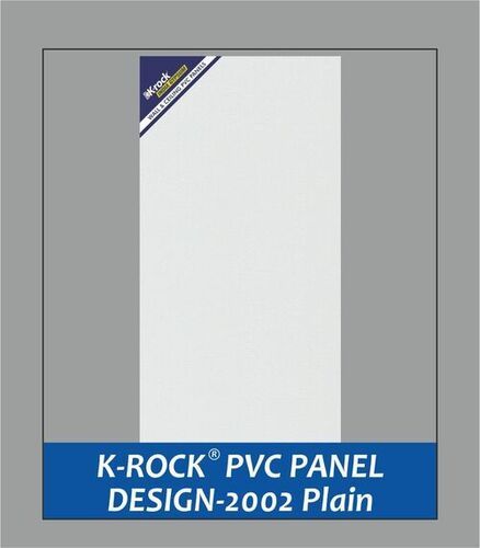 K-Rock PVC Panel U Groove Design 2002 Plain