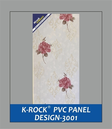 K-Rock PVC Panel U Groove Design 3001