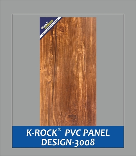 K-Rock PVC Panel U Groove Design 3008