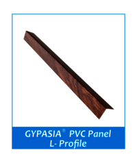 Pvc Panel L - Profile - Color: Brown