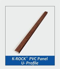 Pvc Panel U - Profile - Color: Brown