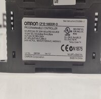 OMRON CP1E-N60DR-D PROGRAMMABLE CONTROLLER