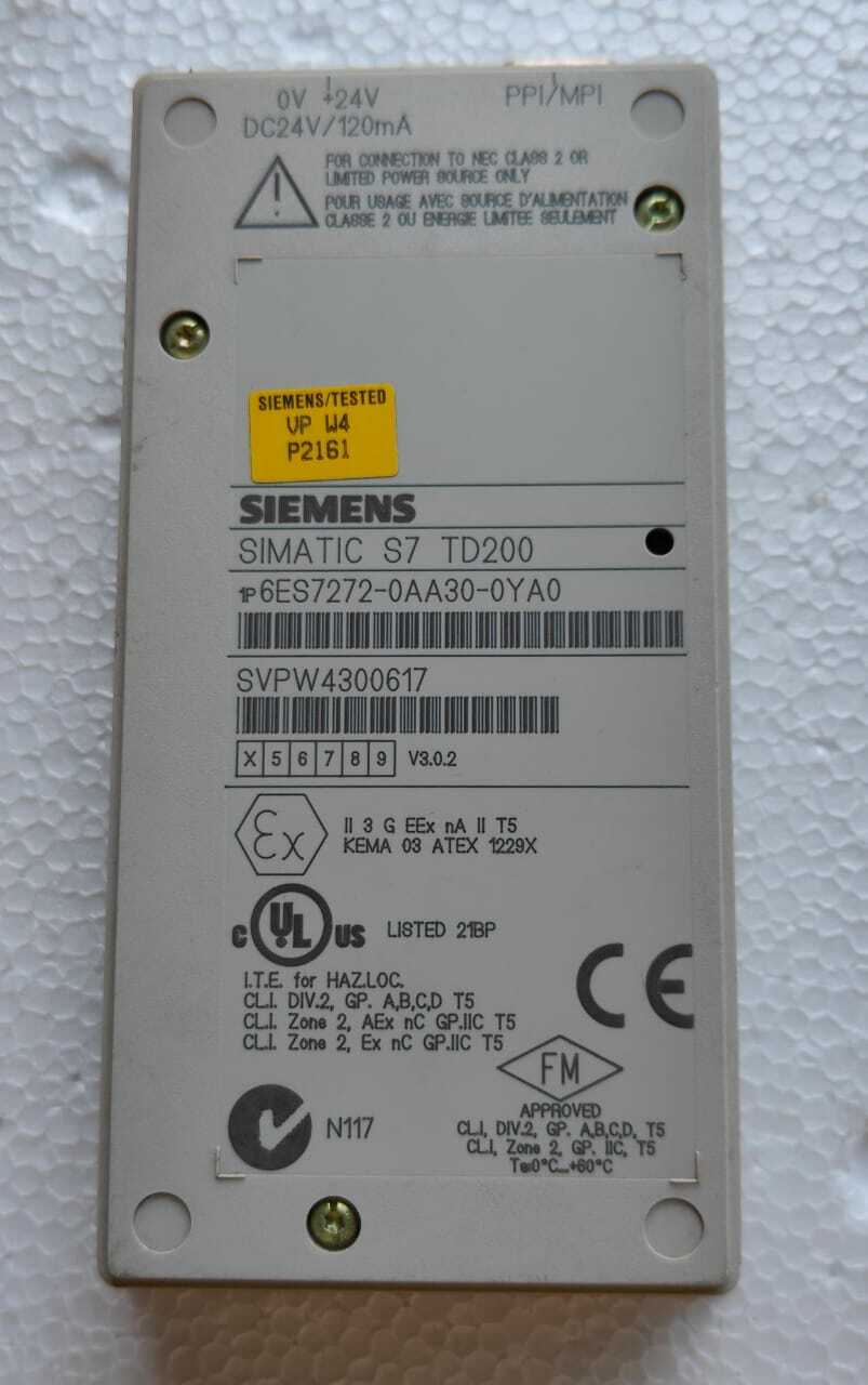 Siemens simatic S7 TD200 Hmi