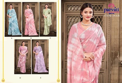 Women Chiffon Saree -24