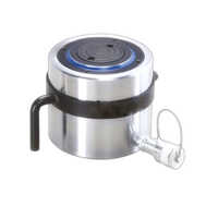 Low Height Jack Plain Ram Spring Return - Body Material: Steel