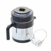 Hollow Jack Plain Ram Spring Return - Body Material: Steel