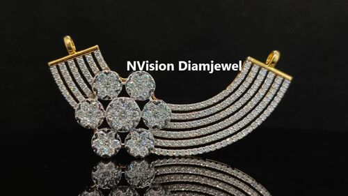 Natural Dimond Heavy Mangalsutra