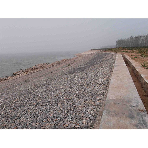 Silver Wire Mesh Gabion Mattress