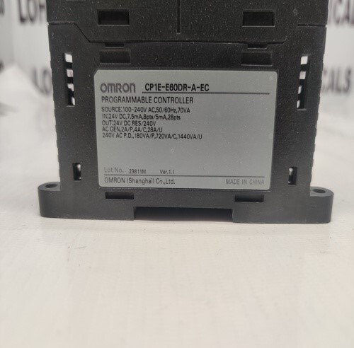 OMRON CP1E-E60DR-A-EC PROGRAMMABLE CONTROLLER