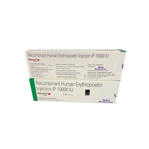 10000IU Recombinant Human Erthropoietin Injection IP