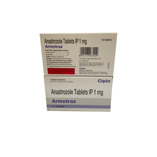 1mg Anastrozole Tablets IP