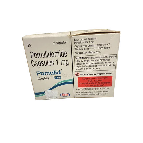 1Mg Pomalidomide Capsules Ph Level: As Per Industry Norms