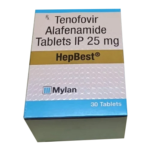 25mg Tenofovir Alafenamide Tablets IP