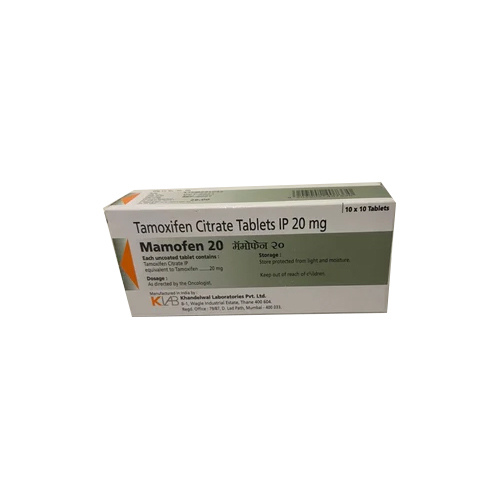 20mg TamoxifenCitrate Anti-estrogens Tablets IP