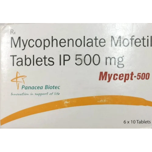Mycophenolate Mofetil Immunosuppressant Tablets IP 500mg