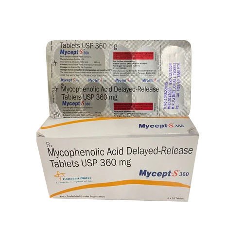 360mg Mycophenolic Acid Delayed-release Tablets Usp General Medicines