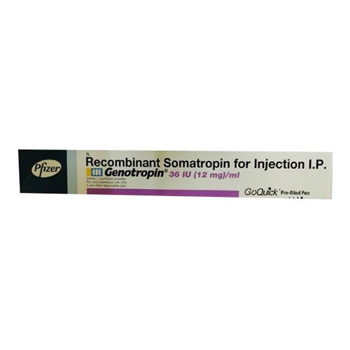 Recombinantsomatropin For Injection Ip Best Before: Up To 24 Months