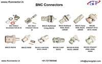 BNC Male Clamp Connector For LMR 200 Cable