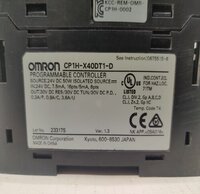 OMRON CP1H-X40DT1-D PROGRAMMABLE CONTROLLER