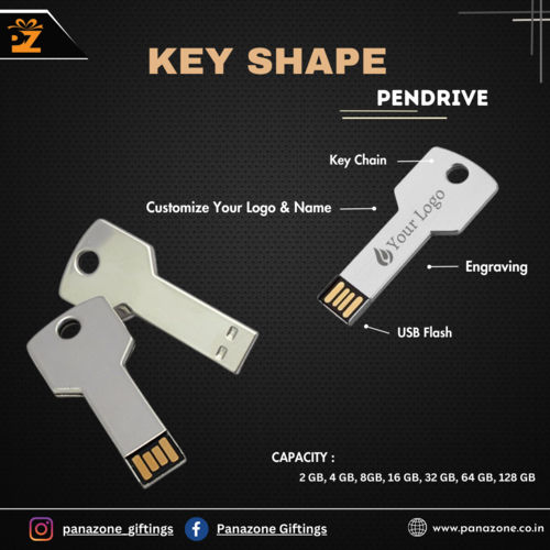 Key Shape Pendrives