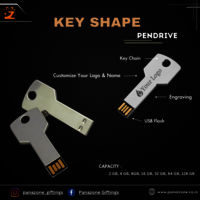 Key Shape Pendrives