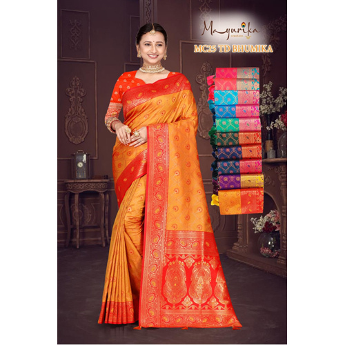 Bhumika Top Dye Silk Saree