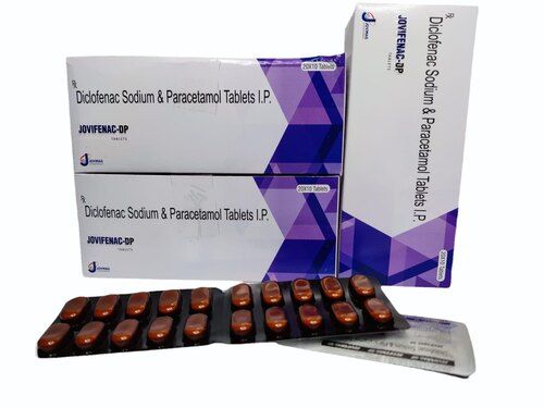 Jovifenac Dp:-diclofenac Potassium 50mg Tablets+paracetamol 325mg