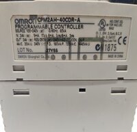 OMRON CPM2AH-40CDR-A PROGRAMMABLE CONTROLLER