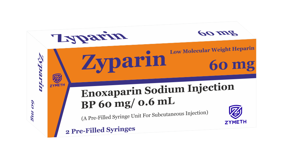 Zyparin 60 mg-0.6 ml Enoxaparin Injection