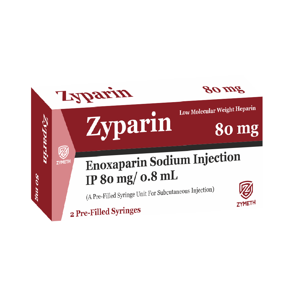 Zyparin 80 mg-0.8 ml Enoxaparin Injection