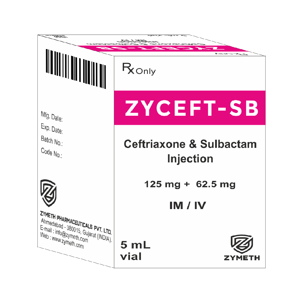 Ceftriaxone And Sulbactam Injection