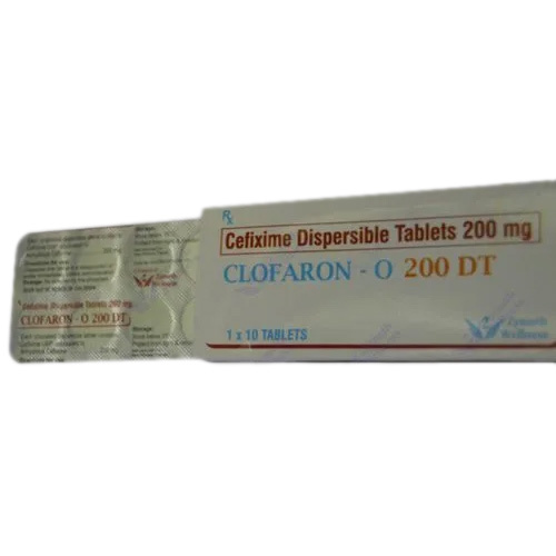 200 Mg Cefixime Dispersible Tablets