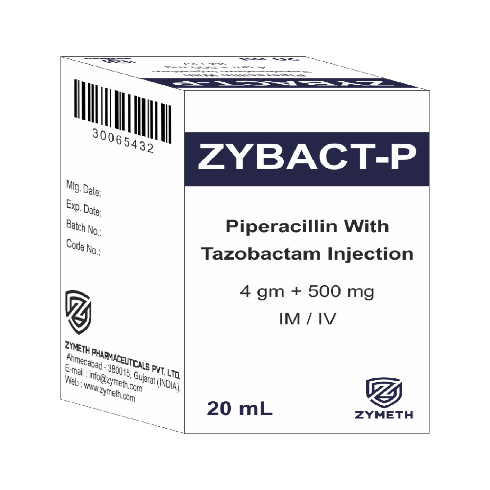 4 Gm Piperacillin And 500 Mg Tazobactam Injection