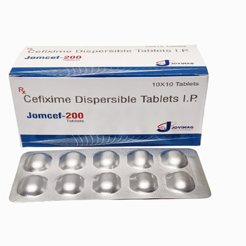 JOMCEF 200:-Cefixime 200 Mg Dispersible Tablets
